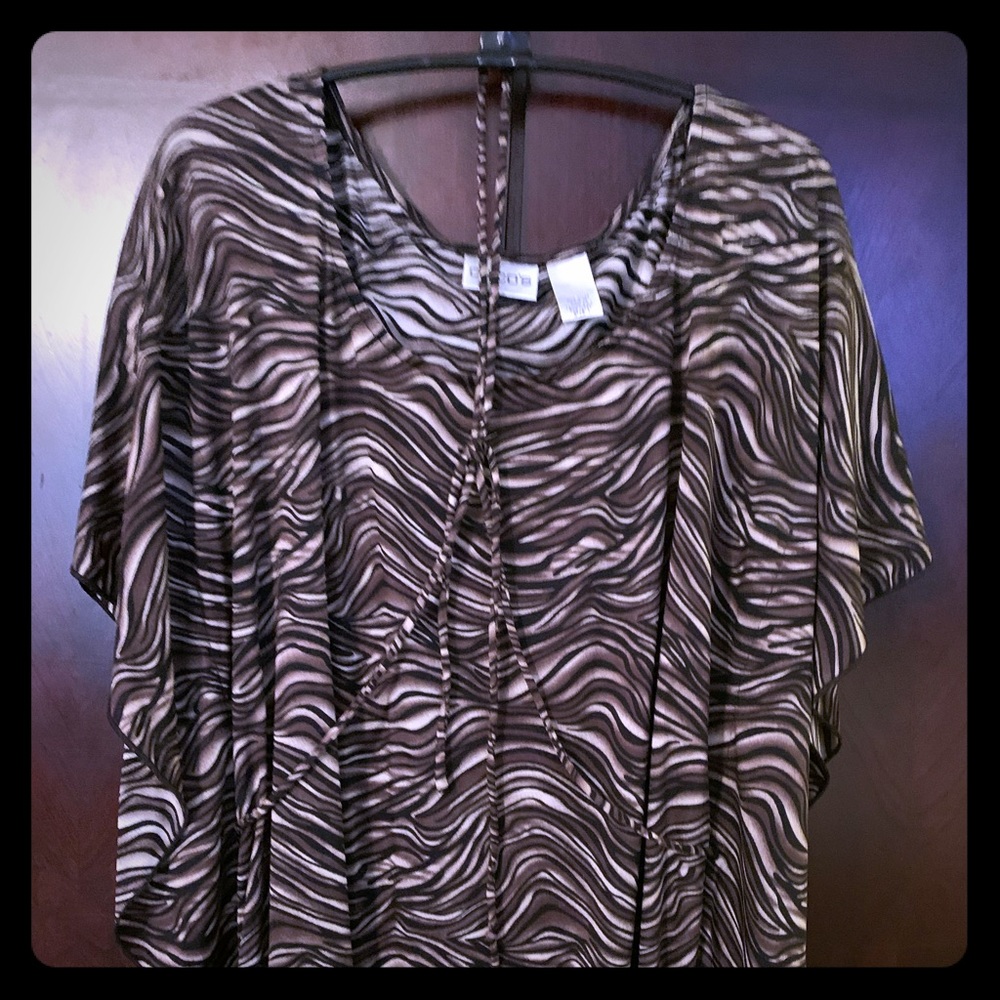 Winged blouse